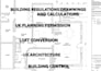 do UK building regulation structural drawing for loft conversion house extension